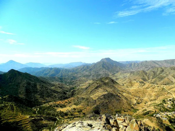 Landschapsbeeld Van Bergen Eritrea Afrika — Stockfoto