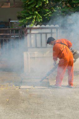 DDT spreyi öldürme sivrisinek sisleme
