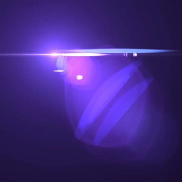 照明が付いている光学フレアの背景 — ストック写真
