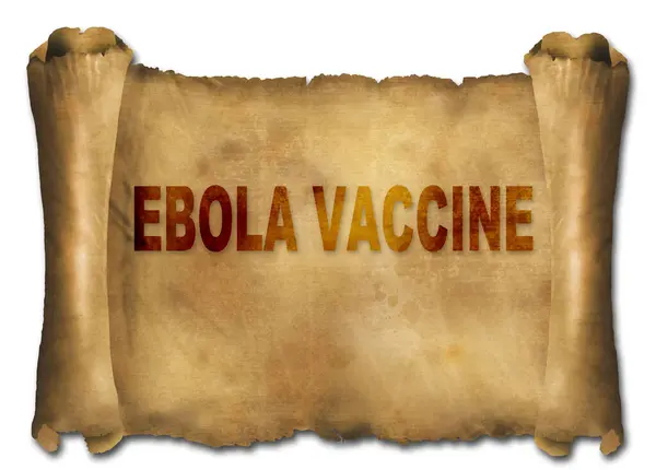Vacuna Contra Ébola Imagen Colorida — Foto de Stock