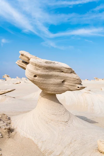 ワトバ化石砂丘 アブダビ アラブ首長国連邦 — ストック写真
