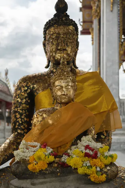 Thajský Buddha Socha Close — Stock fotografie