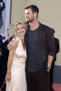 Chris Hemsworth ve Elsa Pataky 22 Nisan 2019'da Abd'nin Los Angeles kentinde ki La Convention Center'da düzenlenen 'Avengers: Endgame'in Dünya prömiyerinde.