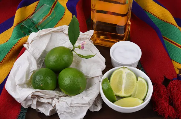 Mexikansk Tequila Mexikanska Drinkar — Stockfoto