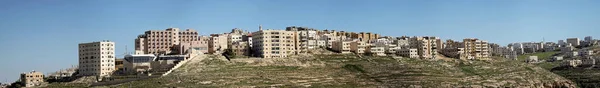 Композитная Панорама Высотного Жилого Комплекса Окраине Города Карак Иордании Высоким — стоковое фото