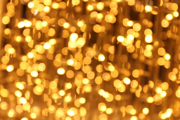 Soft Bokeh Gold Yellow Background Bokeh Gold Yellow Colorful Merry — Foto Stock