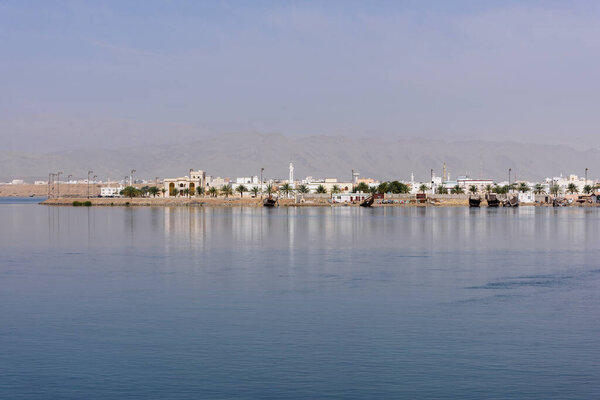 View of Ar Rashah neighbourhood, Sur, Sultanate of Oman