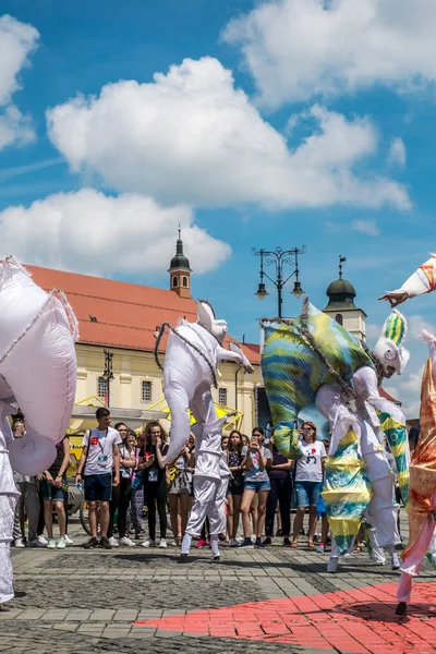 Camaleones Danza Alemania Festival Internacional Teatro —  Fotos de Stock