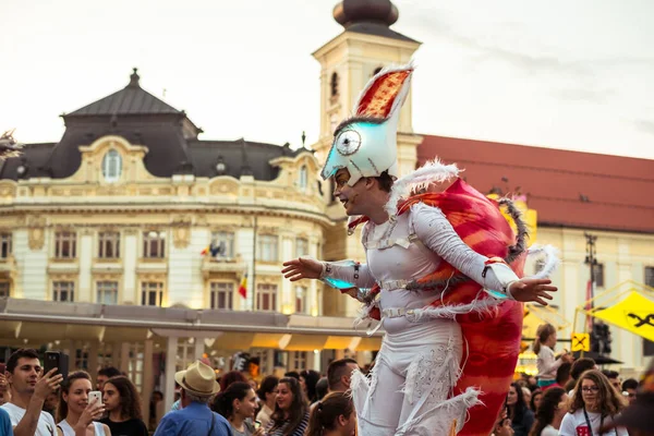 Ekipa Taneczna Kameleonów Niemiec Międzynarodowym Festiwalu Teatralnym — Zdjęcie stockowe