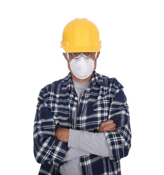 Construction Worker Mask Stock Picture