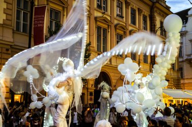 Matmazel Paillette uluslararası tiyatro festivalinde Beyaz Dünya gösterisini sergiledi.