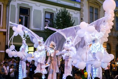 Matmazel Paillette uluslararası tiyatro festivalinde Beyaz Dünya gösterisini sergiledi.