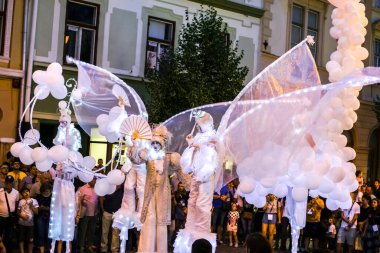 Matmazel Paillette uluslararası tiyatro festivalinde Beyaz Dünya gösterisini sergiledi.