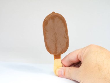 Çikolatalı dondurma arka plan görüntüsü 