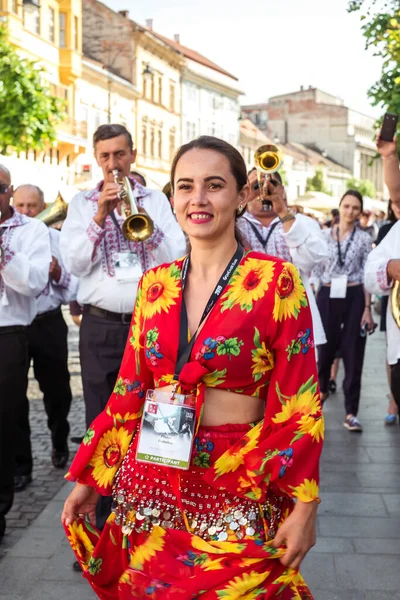 Brass Band Cozmeti Festival Internacional Teatro —  Fotos de Stock