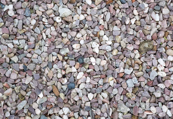 花岗岩和卵石碎石 — 图库照片
