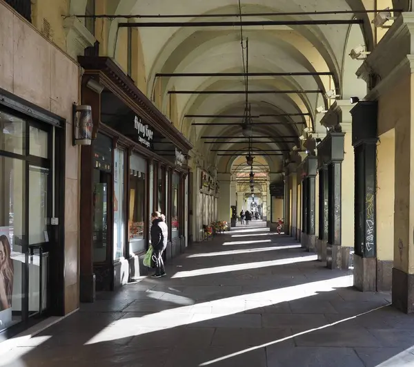 Porches Turin City — Stock Photo, Image