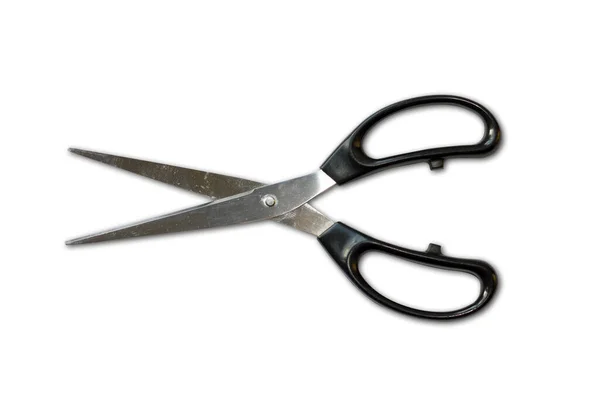 Close View Metal Scissors — Stock Photo, Image