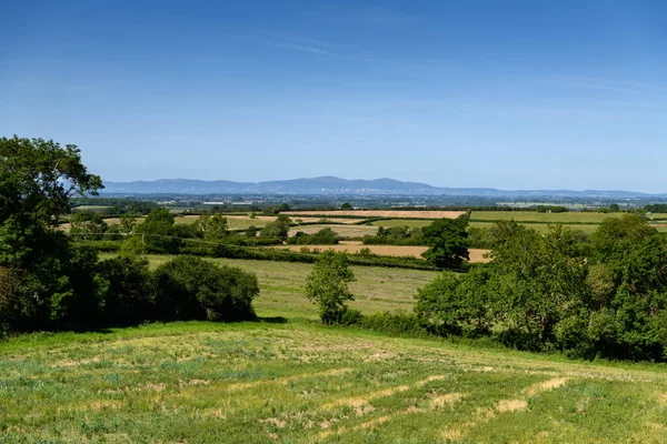 English Countryside Landscape Nature Scenic View — Stock Photo, Image
