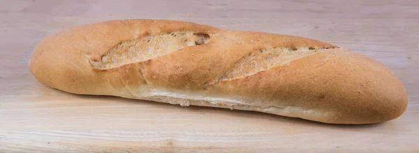 Μπαγκέτα Ψωμιού Λευκό — Φωτογραφία Αρχείου