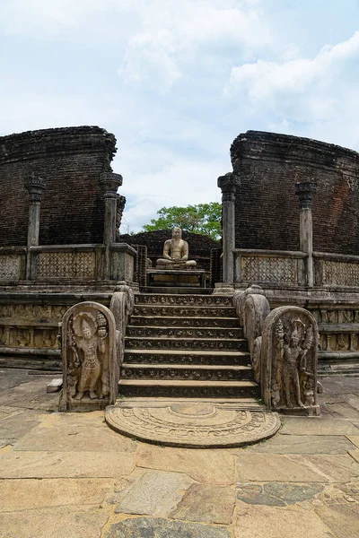 Cuadrángulo Polonnaruwa Antiguo Lugar —  Fotos de Stock