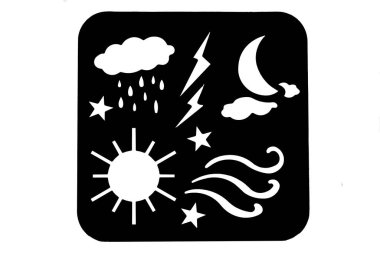 Hava durumu şablon şekilleri ayarlandı