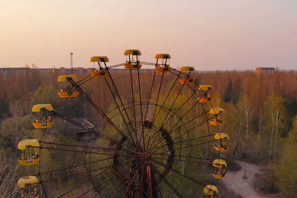 Parque Diversões Deserto Cidade Pripyat — Fotografia de Stock