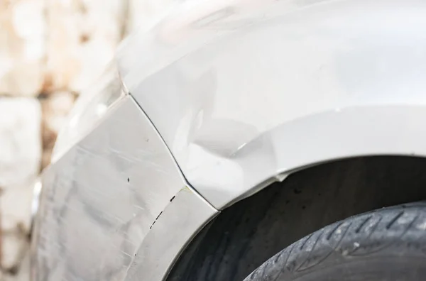 Car Damage Bumper Fender — Stock Photo, Image