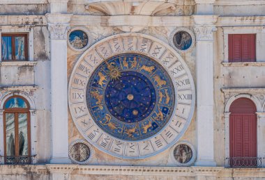 st.mark'ın Saat Kulesi, Venedik, İtalya st.mark'ın meydanında yer alan