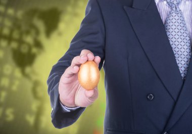 Yumurtayı tutan adamın yatırım konsepti