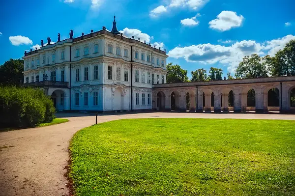 Beautiful View Baroque Chateau Ploskovice — Stock Photo, Image