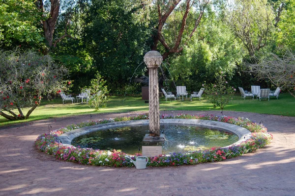 Fountain in a Garden