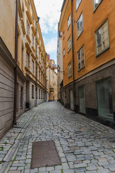 斯德哥尔摩绕道后街的风景照片 — 图库照片