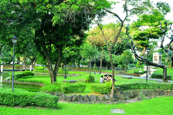 Jardín Japonés Parque Rizal Manila Filipinas —  Fotos de Stock