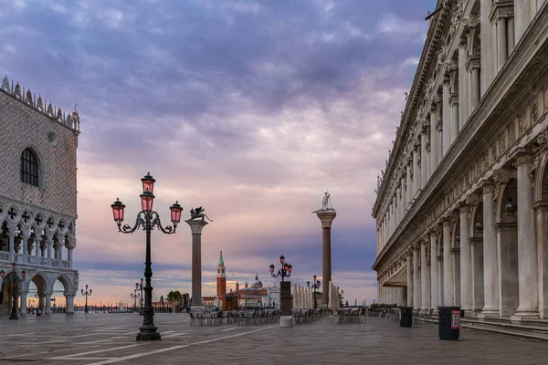 San Marco Meydanı Venedik Talya Daki Saint Mark Bazilikası — Stok fotoğraf