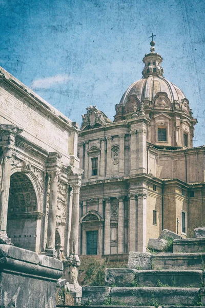 Арка Септима Церковь Святого Лукаса Мбаппе — стоковое фото