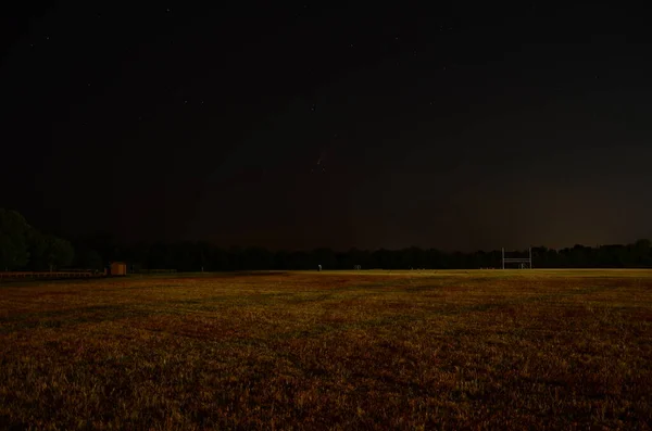 Comète Neowise Dans Ciel Nocturne Avec Des Étoiles Virginie États — Photo