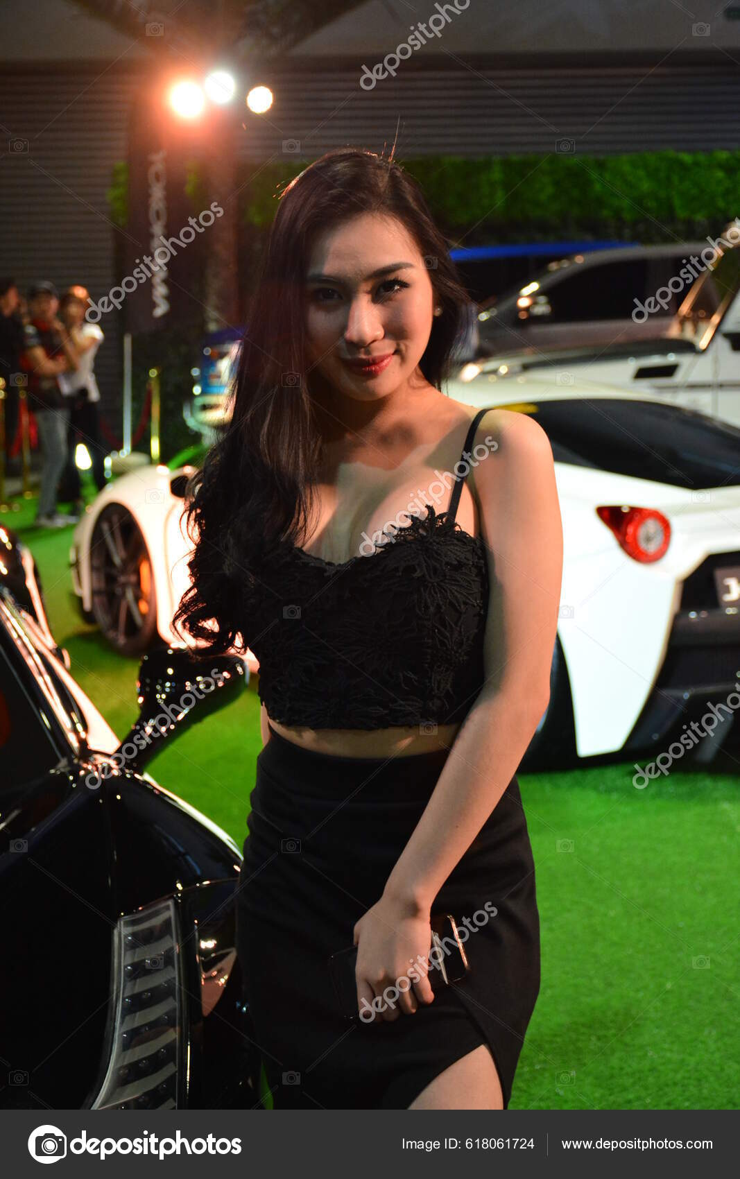 Car Show Female Model Manila Auto Salon Car Show Pasay Stock Editorial Photo © Yayimages 1967