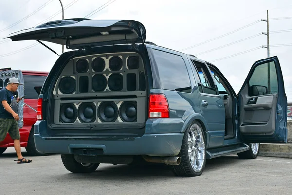 Ford Expedition Sound System Royals Auto Moto Show — Stock Photo, Image