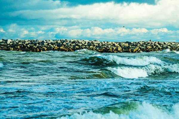 Baltic Sea Stormy Weather — Stock Photo, Image