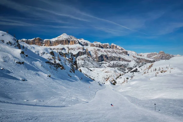 Estación Esquí Dolomites Italia —  Fotos de Stock