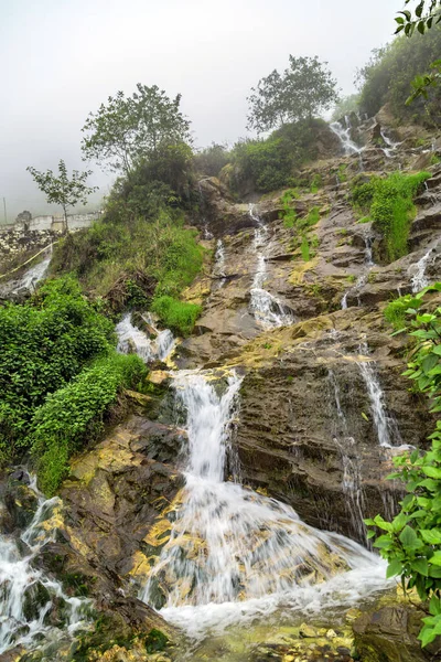 Landscape Waterfall Cascade Jungle Tropical — Stock fotografie