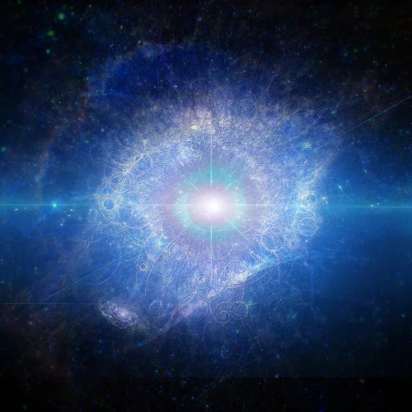 Supernova Konceptuell Kreativ Illustration — Stockfoto