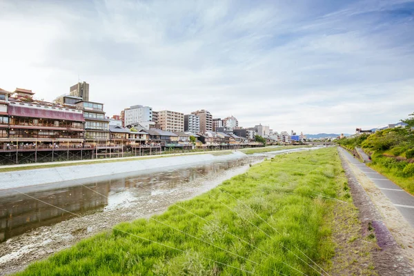 日本京都的河川景区 — 图库照片