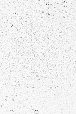 Soyut yaratıcı arkaplan. Cam zemin üzerine yağmur damlaları