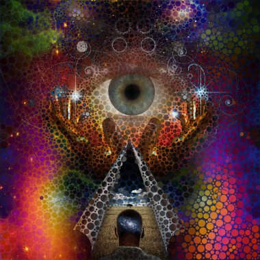 İnanç, soyut kavramsal çizim