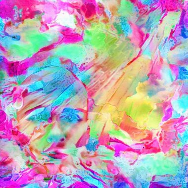 Canlı portre, soyut kavramsal illüstrasyon