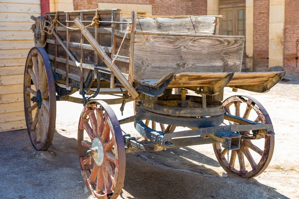 Παλιά Άμαξα Αλόγων Στο Μουσείο Άγριας Δύσης Στις Ηπα — Φωτογραφία Αρχείου