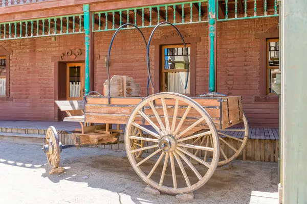 Vecchia Carrozza Museo Wild West Negli Stati Uniti — Foto Stock