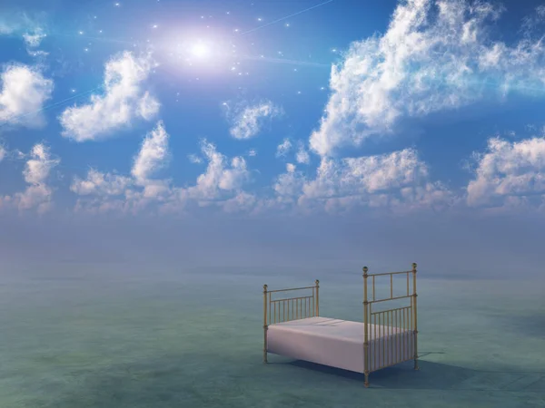 Rest Heaven Abstract Conceptual Illustration — Stock Photo, Image